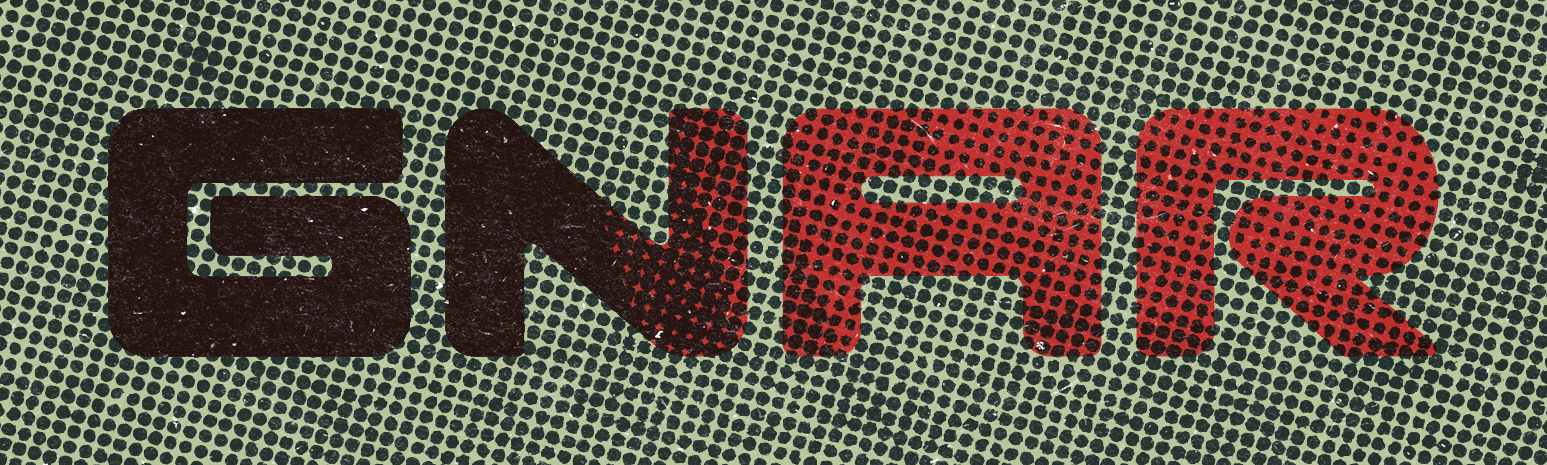 GNAR Logo Halftone 